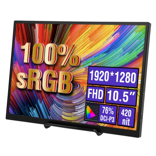Anmite 10.5" Portable Monitor, 1920×1280 IPS, HDR, Low Blue Light